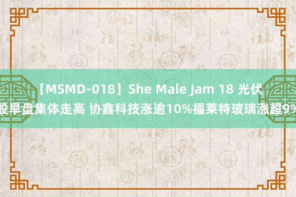 【MSMD-018】She Male Jam 18 光伏股早盘集体走高 协鑫科技涨逾10%福莱特玻璃涨超9%